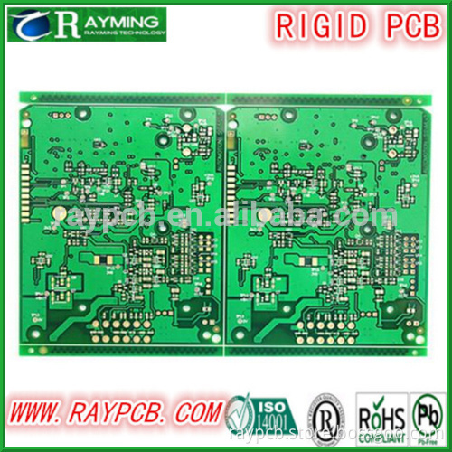 FM transmitter pcb with immersion gold treatment